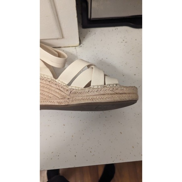 FRANCO SARTO CARMINA ESPADRILLE WEDGE BUCKLE UP SANDAL SOLD NOT FORSALE!!! - Picture 6 of 16